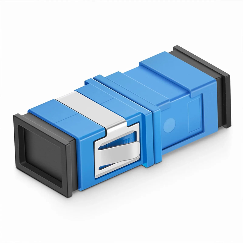 Refurb Squared SC/UPC to SC/UPC Simplex OS2 Single Mode Fiber Optic Adapter/Coupler without Flange (10pcs/Pack)