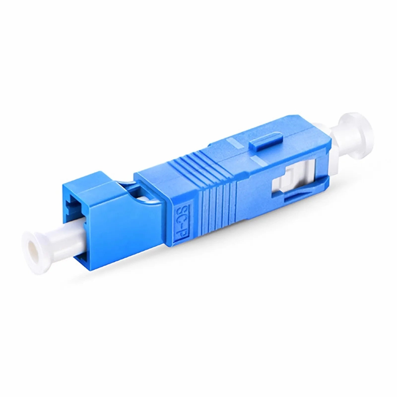 Refurb Squared LC/UPC Female to SC/UPC Male Simplex OS2 Single Mode Fiber Optic Adapter/Coupler without Flange