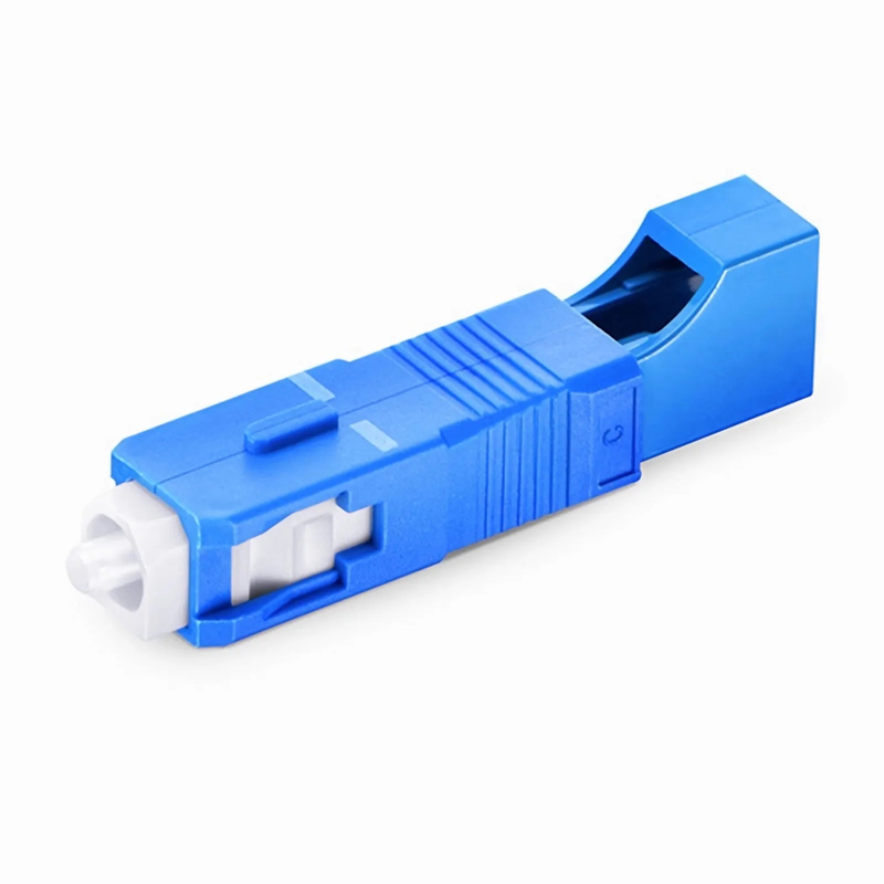 Refurb Squared LC/UPC Female to SC/UPC Male Simplex OS2 Single Mode Fiber Optic Adapter/Coupler without Flange