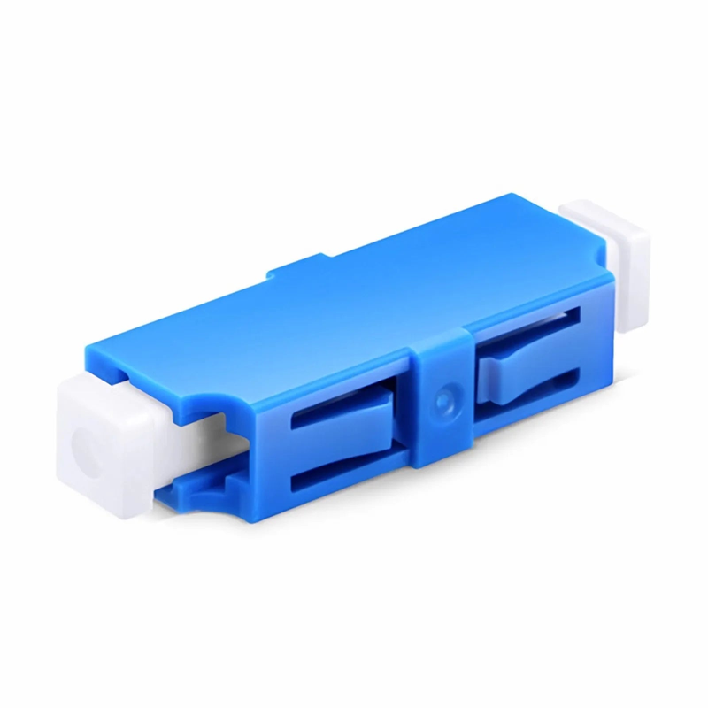 Refurb Squared LC/UPC to LC/UPC Simplex OS2 Single Mode Plastic Fiber Optic Adapter/Coupler without Flange (10pcs/Pack)