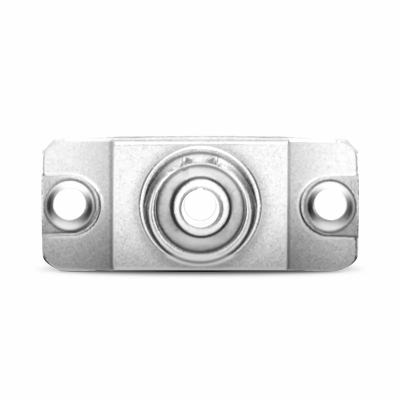Refurb Squared FC/UPC Female to ST/UPC Female Hybrid Simplex Single Mode/Multimode Metal Fiber Optic Adapter/Coupler with Flange