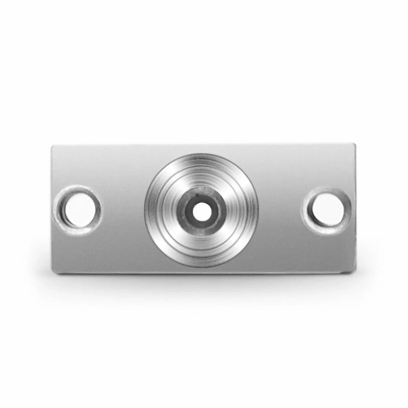 Refurb Squared FC/UPC Female to LC/UPC Female Hybrid Simplex Single Mode/Multimode Metal Fiber Optic Adapter/Coupler with Flange