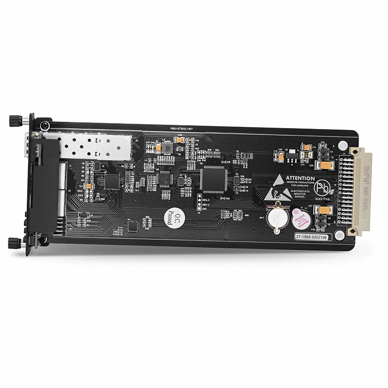 Refurb Squared FMT-MNG-S, Network Management Unit for FMT 1U, 2U and 4U Managed Chassis, , 2 x 100Base-X SFP Ports, 2 x 10/100Base-T RJ45 Ports