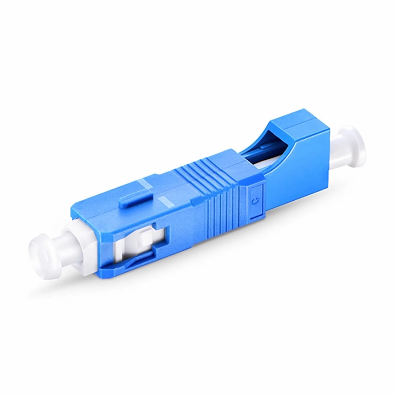 Refurb Squared LC/UPC Female to SC/UPC Male Simplex OS2 Single Mode Fiber Optic Adapter/Coupler without Flange