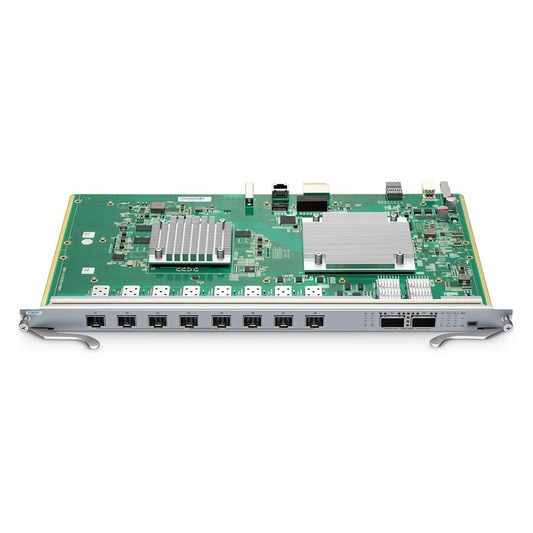 Refurb Squared F78CPT, 8-Port Combo OLT Line Card with 8 x XG(S)-PON Combo, 2 x 100G QSFP28 Ports, Broadcom Chip (Without Modules)