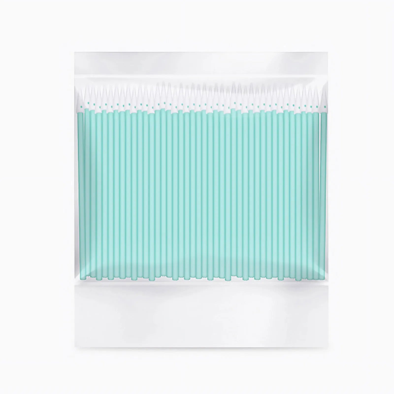 Refurb Squared 1.25mm Fiber Optic Lint-free Foam Clean Swabs (100pcs/Pack)
