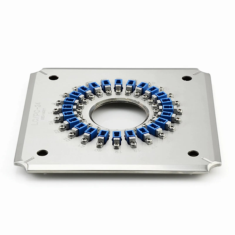 Refurb Squared Polishing Fixture/Holder for LC/UPC 24(EX LC/UPC-20) Connectors (LC/UPC-24 Connector Jig)