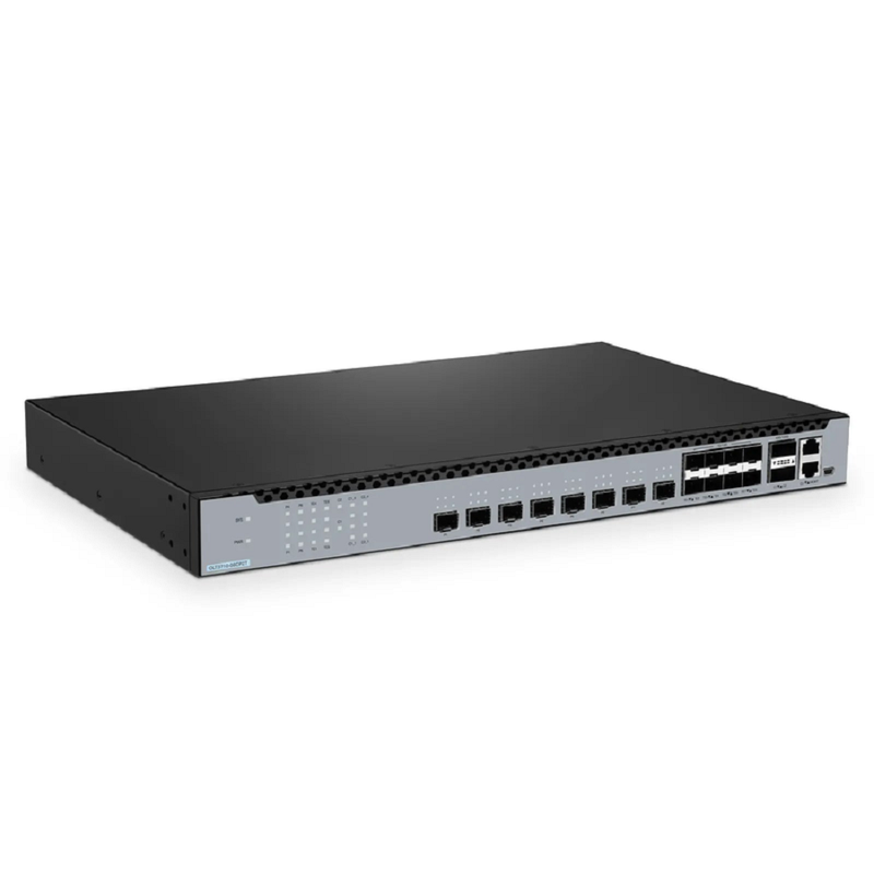 Refurb Squared OLT3710-08CP2T, 8-Port GPON & XG(S)-PON Combo OLT with 8 x 10G SFP+ and 2 x 100G QSFP28 Uplink Ports, Dual Power Supply, Broadcom Chip