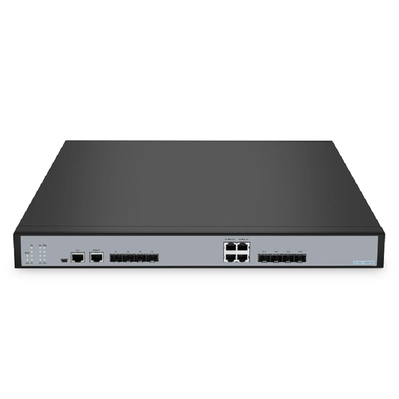 Refurb Squared OLT3611-04GP4S, Layer 3 Feature 4-Port GPON OLT with 10G SFP+ Uplink Ports, AC/DC Power Supply