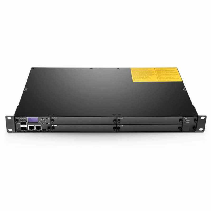 Refurb Squared FMT-CH, Customized 4/8/16 Slots 1U/2U/4U Managed Chassis Unloaded Platform, Redundant AC/DC PSUs, Support SNMP Network Management