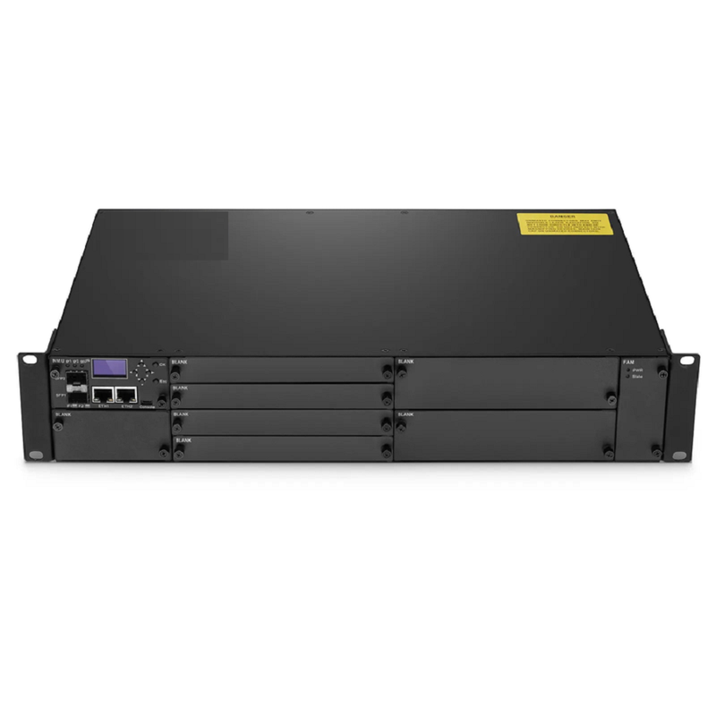 Refurb Squared FMT-CH, Customized 4/8/16 Slots 1U/2U/4U Managed Chassis Unloaded Platform, Redundant AC/DC PSUs, Support SNMP Network Management