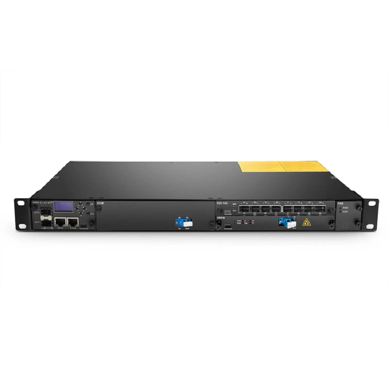 Refurb Squared FMT04-CH1U, 4 Slots 1U Managed Chassis Unloaded Platform, Redundant AC PSUs, Support SNMP Network Management