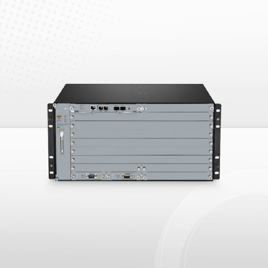 Refurb Squared M6500-CH5U, 10 Slots 5U Managed Chassis Unloaded Platform, Redundant DC PSUs, Support WEB/SNMP Management