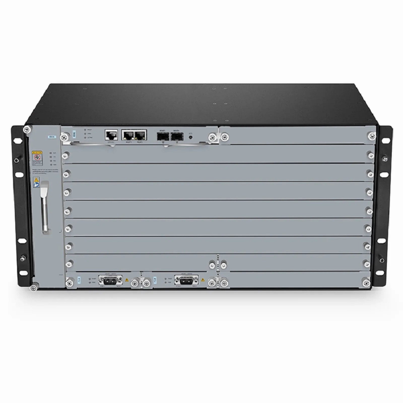 Refurb Squared M6500-CH5U, 10 Slots 5U Managed Chassis Unloaded Platform, Redundant DC PSUs, Support WEB/SNMP Management
