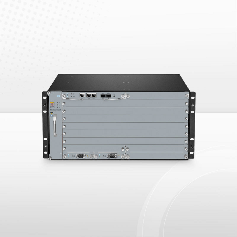 Refurb Squared M6500-CH5U, 10 Slots 5U Managed Chassis Unloaded Platform, Redundant DC PSUs, Support WEB/SNMP Management