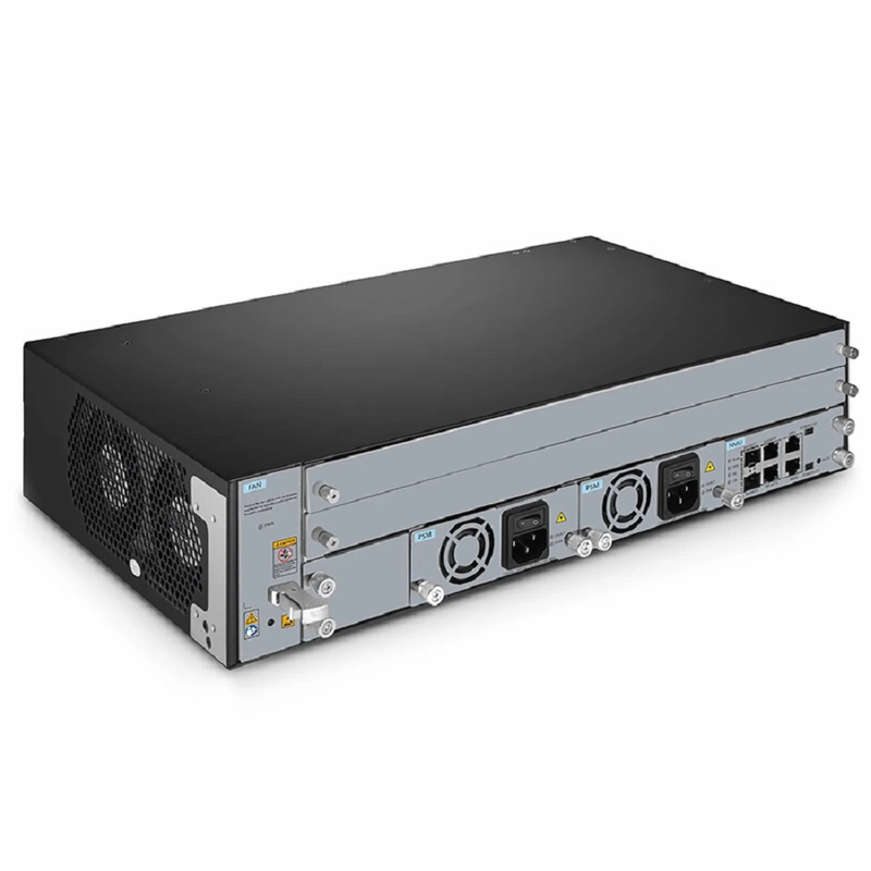 Refurb Squared M6500-CH2U, 2 Slots 2U Managed Chassis Unloaded Platform, Redundant AC PSUs, Support WEB/SNMP Management