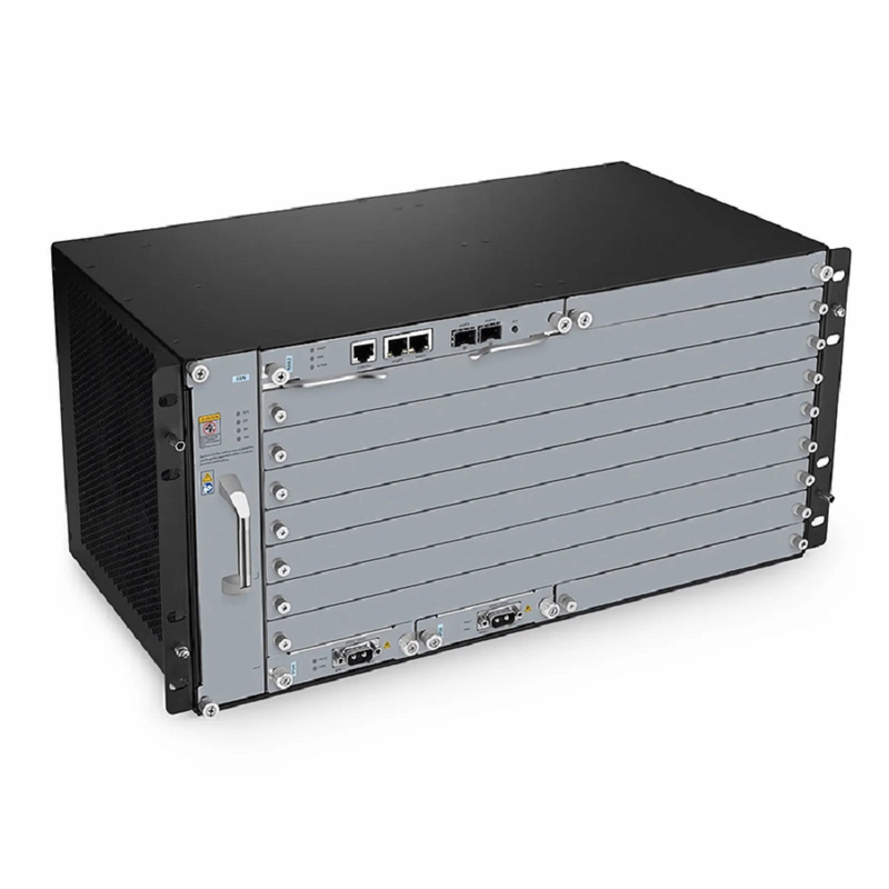 Refurb Squared M6500-CH5U, 10 Slots 5U Managed Chassis Unloaded Platform, Redundant DC PSUs, Support WEB/SNMP Management
