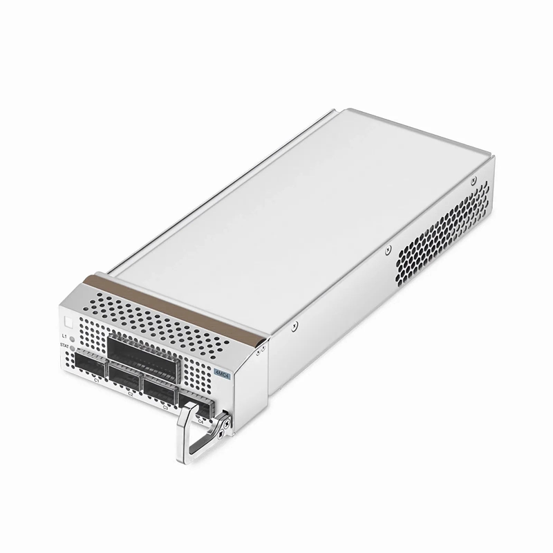 Refurb Squared D7000 4MC4, 1 x 400G QSFP-DD or 4 x 100G QSFP28 to 1 x 400G CFP2 OTN Muxponder for D7000 Managed Chassis