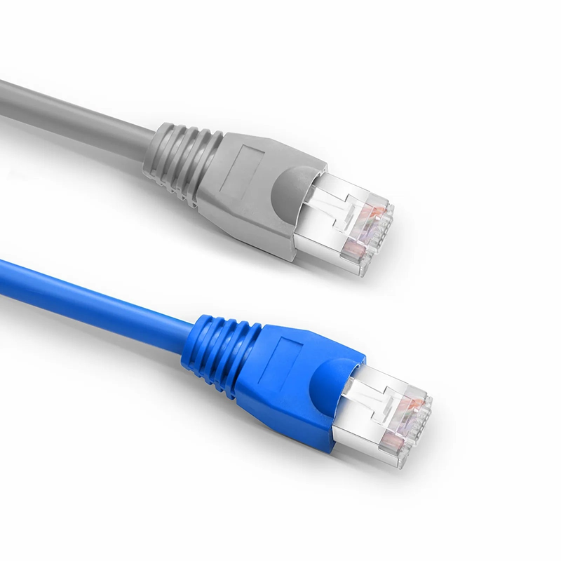 Refurb Squared Cat5e RJ45 Strain Relief Boots, 6.5mm OD for Cat5e F/UTP 24AWG Ethernet Network Cable, Gray, 50PCS/Pack