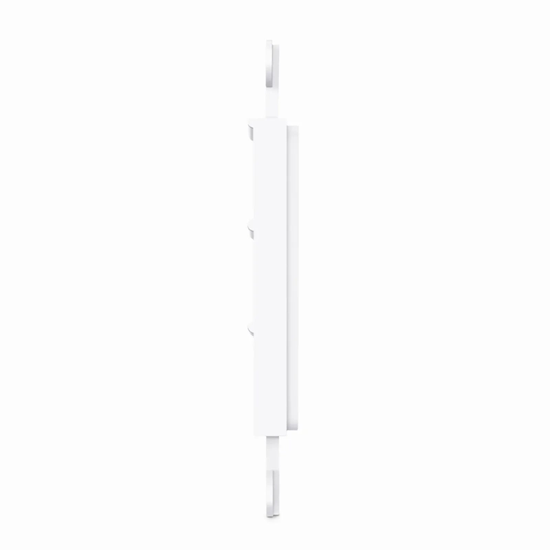Refurb Squared Faceplate Frame Keystone Insert, 6 Ports, White, 4.09'' x 1.40''