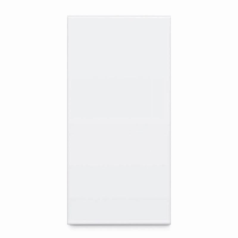 Refurb Squared British-Style Single Gang Back Box, White, 3.39''x3.39''