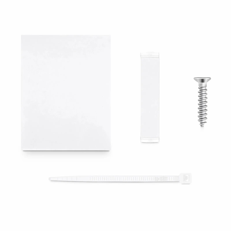 Refurb Squared Cat6 RJ45 Unshielded Surface Mount Box, 1 Port, White