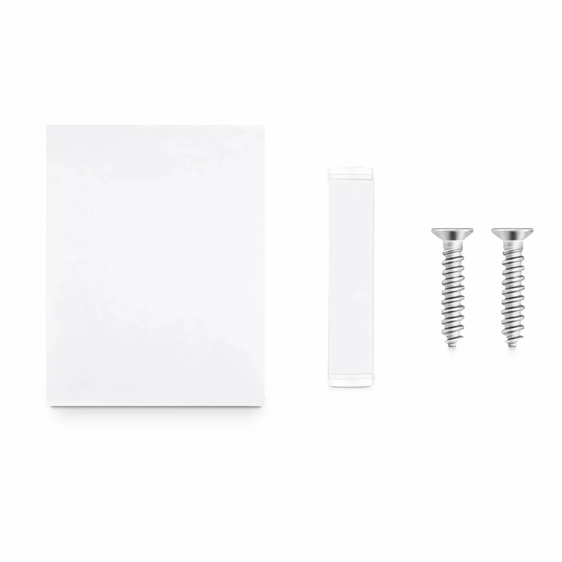 Refurb Squared Cat6a RJ45 Shielded Surface Mount Box, 1 Port, White