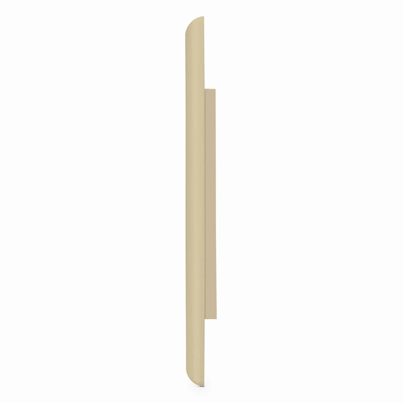 Refurb Squared SyncEase Single Gang Six Port Keystone Faceplate, Label Pockets, Ivory