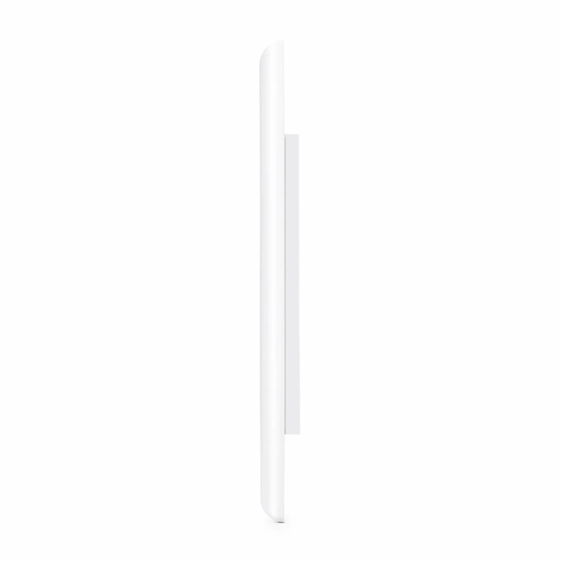Refurb Squared Single Gang Keystone Faceplate, Label Pockets, 3 Ports, White, 4.49'' x 2.76''