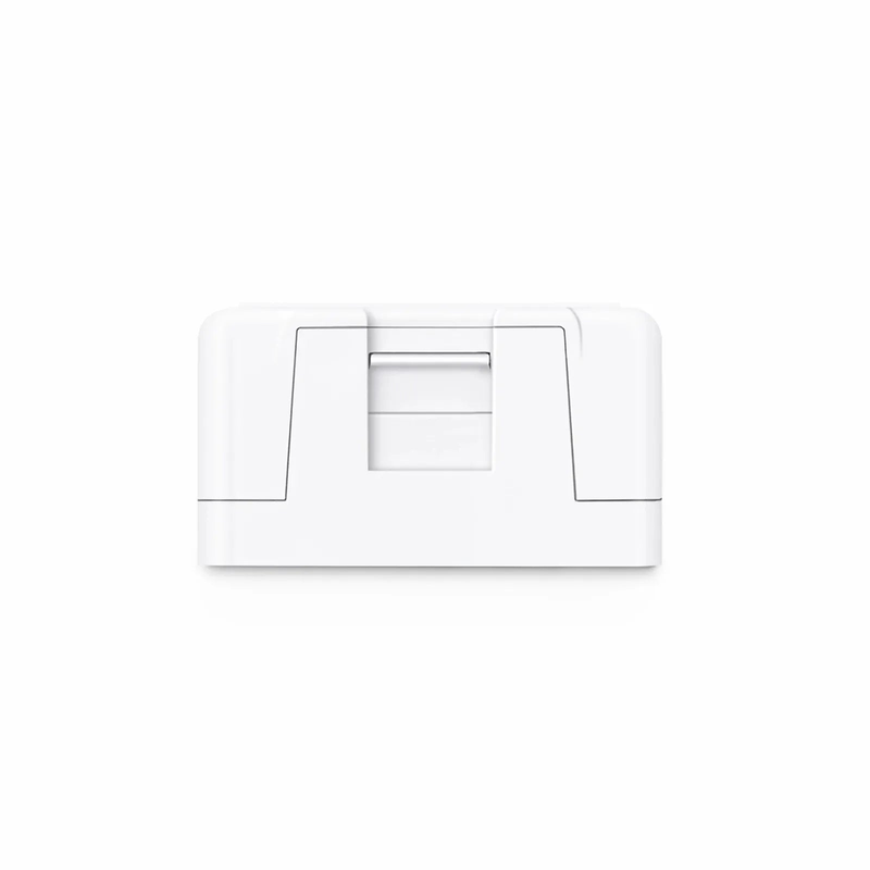 Refurb Squared Surface Mount Box, 1 Port, Unloaded, White