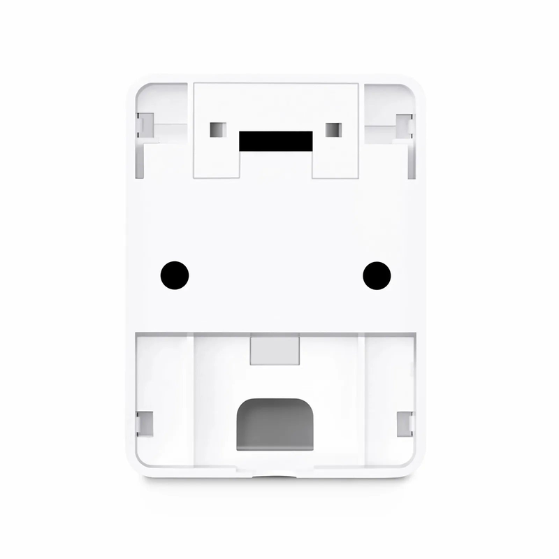 Refurb Squared Surface Mount Box, 1 Port, Unloaded, White