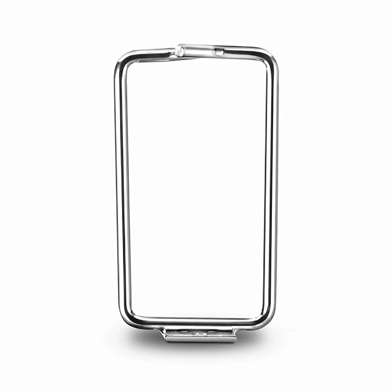 Refurb Squared 1U 1.6'' Single D-ring Vertical Cable Manager with M6 Model Screws and Nuts