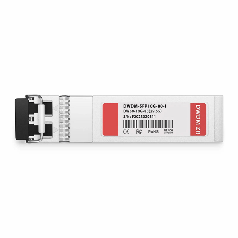 Refurb Squared HW C21 DWDM-SFP10G-1560-61 Compatible SFP+ 10G DWDM 1560.61nm 100GHz 80km DOM Duplex LC/UPC SMF Optical Transceiver Module for Transmission