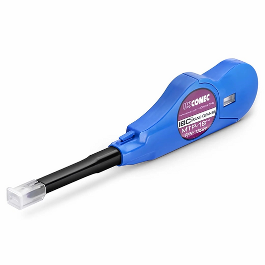 Refurb Squared US Conec IBCA Brand Cleaner MTP®-16, for 16 Fibers MPO Connectors (525+ Times)