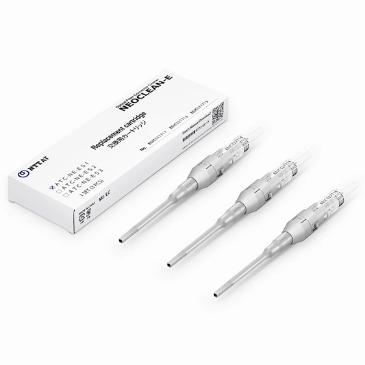 Refurb Squared NEOCLEAN-E Pen Replacement Cartridge for 1.25mm LC/MU One-Push Cleaner (3 pcs/set)
