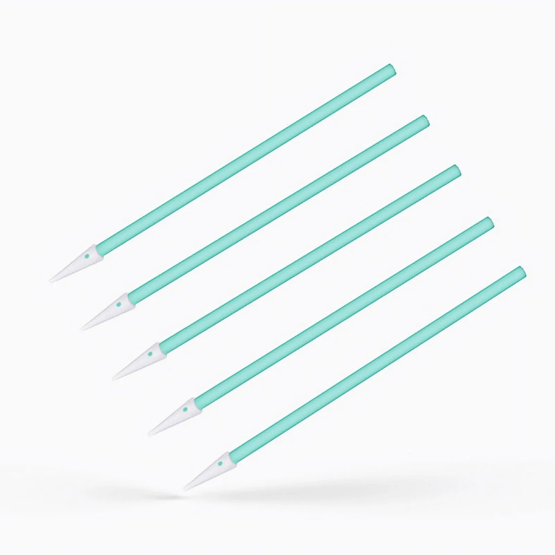 Refurb Squared 1.25mm Fiber Optic Lint-free Foam Clean Swabs (100pcs/Pack)
