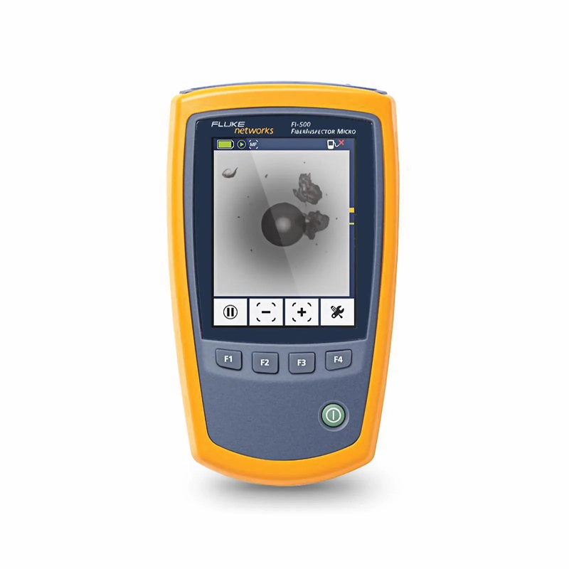 Refurb Squared Fluke Networks FI-500 FiberInspectorA Micro Fiber Inspection Scope Camera with LC/SC and 1.25mm/2.50mm Connector