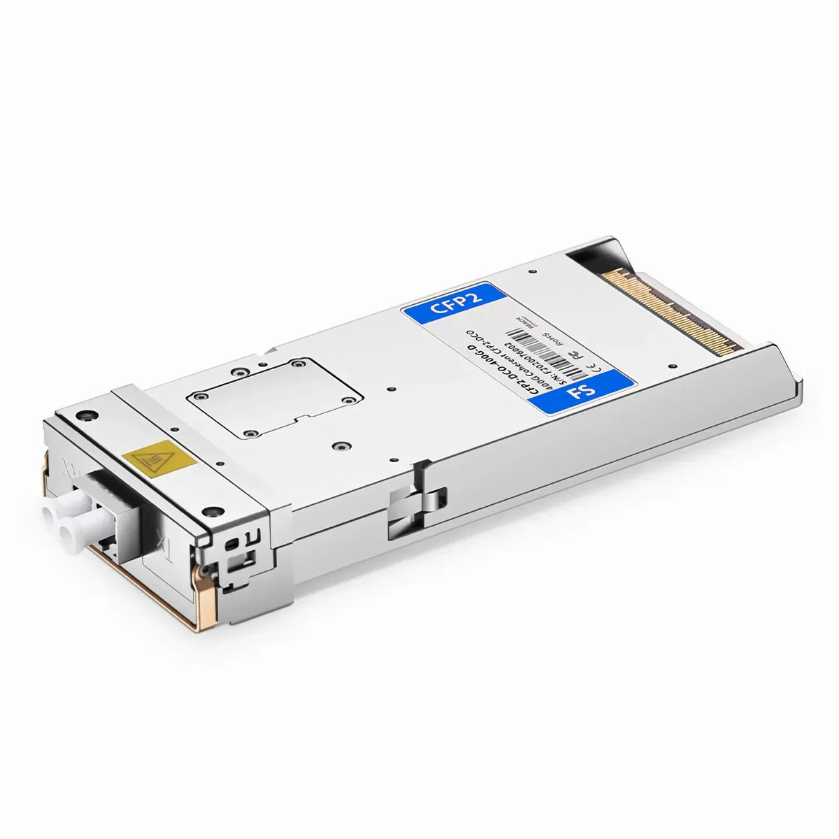 Refurb Squared 400G DWDM Tunable CFP2 DCO 80km DOM Duplex LC/UPC SMF Coherent Optical Module, Used with D7000 Series