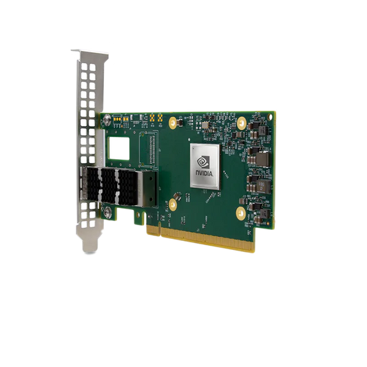 NVIDIA/Mellanox MCX623105AC-VDAT ConnectXÃ‚Â®-6 Dx EN Adapter Card, 200GbE, Single-port QSFP56, PCIe 4.0 x16, Crypto and Secure Boot, Tall Bracket SFPS