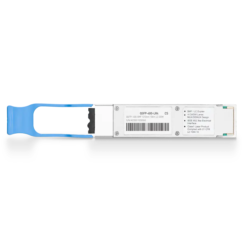 IBM Lenovo 00D6222 Compatible 40GBASE-LR4 QSFP+ 1310nm 10km DOM Duplex LC Transceiver Module for SMF SFPS