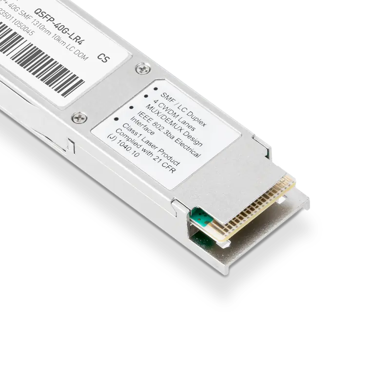 IBM Lenovo 00D6222 Compatible 40GBASE-LR4 QSFP+ 1310nm 10km DOM Duplex LC Transceiver Module for SMF SFPS