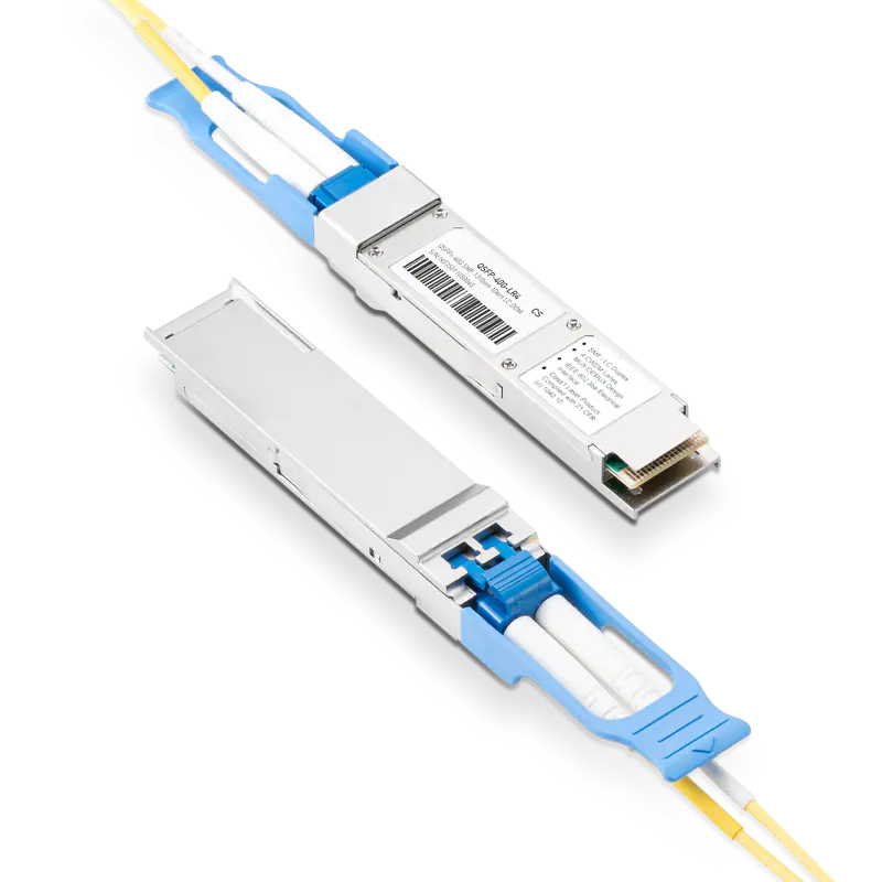 IBM Lenovo 00D6222 Compatible 40GBASE-LR4 QSFP+ 1310nm 10km DOM Duplex LC Transceiver Module for SMF SFPS