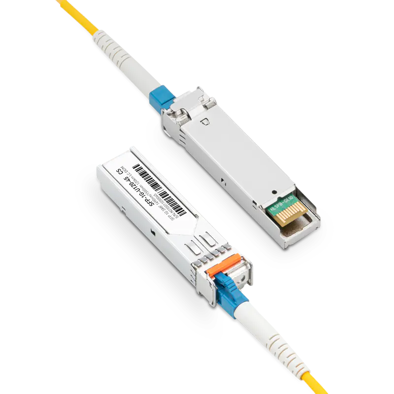 Dell SFP-GE-BX80-1490 Compatible 1GBASE-U80-45 SFP TX-1490nm/RX-1550nm 80km DOM Simplex LC Transceiver Module for SMF SFPS