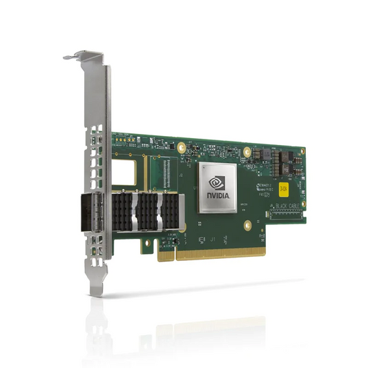 NVIDIA/Mellanox MCX653105A-ECAT-SP ConnectXÃ‚Â®-6 InfiniBand Adapter Card, HDR100/EDR/100G, Single-Port QSFP56, PCIe3.0/4.0 x16, tall bracket SFPS