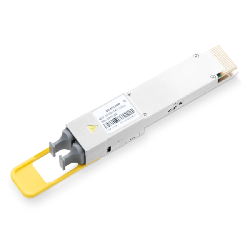 NVIDIA/Mellanox Compatible QDD-800G-2xDR4 1310nm 500m Dual MTP/MPO-12 APC SMF Finned Top Optical Transceiver Module SFPS