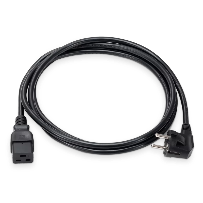 2.5m (8.2ft) CEE7-VII to C19 1.5mmÃ‚Â² 16A/250V Power Extension Cord, Black SFPS