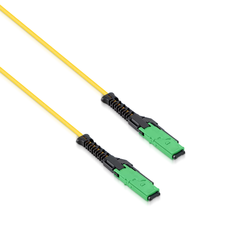 1.5m (5ft) MMC Jumper, MMC-16 APC (Female) to MPO-16 APC (Female), 16 Fibers, Single Mode (OS2), Jumper Polarity, OFNP, 2.5mm, Max IL ÃƒÂ¢Ã¢â‚¬Â°Ã‚Â¤ 0.35dB, Yellow SFPS