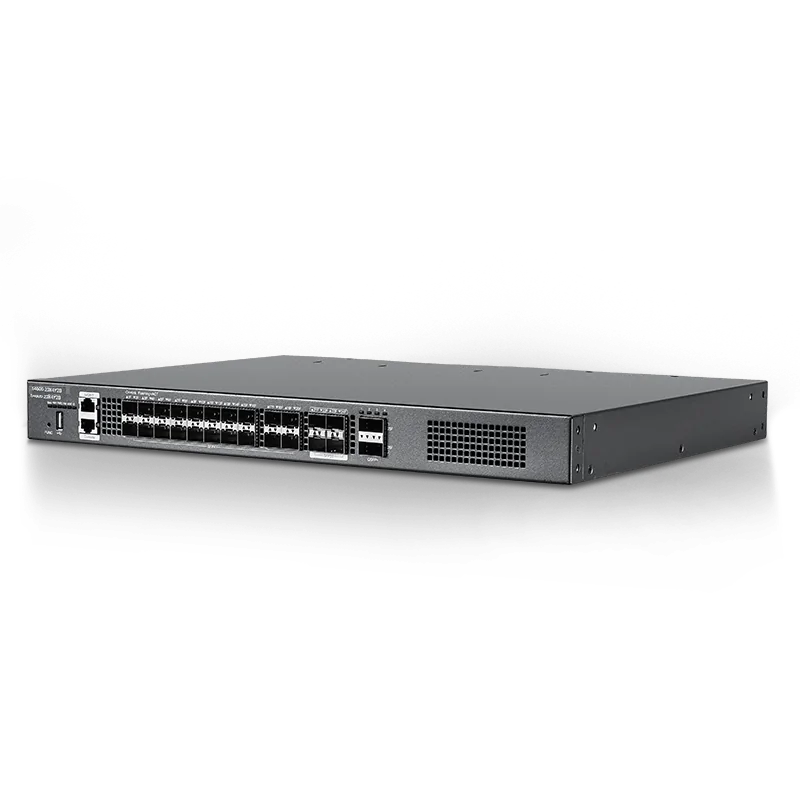 24-Port Ethernet L3 Switch, 20Ãƒâ€”10Gb SFP+, with 4Ãƒâ€”25Gb SFP28 and 2Ãƒâ€”40Gb QSFP+, Broadcom Chip, for DCN/Enterprise Network SFPS