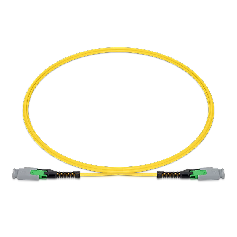 20m (66ft) MMC Jumper, MMC-12 APC (Female) to MMC-12 APC (Female), 12 Fibers, Single Mode (OS2), Jumper Polarity, OFNP, 2.5mm, Max IL ÃƒÂ¢Ã¢â‚¬Â°Ã‚Â¤ 0.35dB, Yellow SFPS