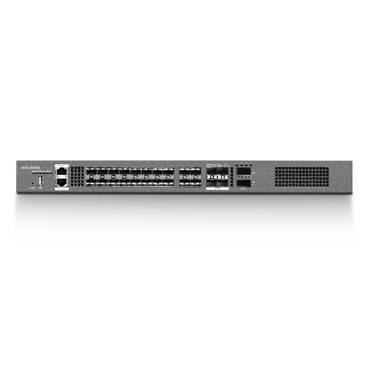 24-Port Ethernet L3 Switch, 20Ãƒâ€”10Gb SFP+, with 4Ãƒâ€”25Gb SFP28 and 2Ãƒâ€”40Gb QSFP+, Broadcom Chip, for DCN/Enterprise Network SFPS